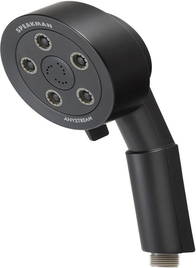Speakman VS-3010-MB Neo Anystream Multi-Function Handheld Shower Head, 2.5 GPM, Matte Black - Image 1